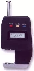 Digital thickness gauge, measuring tips diameter 9 mm