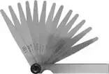 Feeler Gage, 0.05 - 1 mm, 100 mm, 20 blades